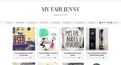 Desktop Screenshot of myfairjenny.com